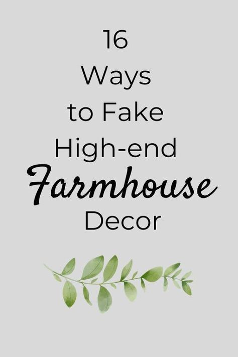 Decorate on a budget with these cheap and easy DIY farmhouse decor ideas. There are DIY home decor ideas for your bedroom, bathroom, kitchen, living room or entryway. #hometalk Easy Diy Farmhouse Decor, Diy Farmhouse Bedroom, Diy Farmhouse Kitchen Decor, Decorate On A Budget, Farmhouse Decor On A Budget, Cheap Wall Decor, Farmhouse Decorating, Farmhouse Decor Ideas, Farmhouse Inspiration