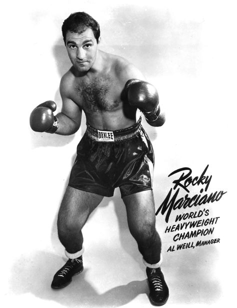 Rocky Marciano World Heavyweight Boxing Champion 1952-1956 Boxing Portrait, Sports Illustrations Art, Rocky Marciano, American Boxer, Boxing Images, Heavyweight Boxing, Boxing Posters, School Boxes, Moving Backgrounds