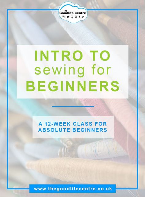 A 12 weeks course for sewing beginners. Introduction to sewing machines, sewing and garment making for absolute sewing beginners who would like to start making their own clothes. No previous experience necessary. #sewing Sewing Courses For Beginners, Sewing Beginners, Advanced Sewing Projects, Patchwork Inspiration, Sewing Courses, Sewing Workshop, Diy Workshop, Crafts Workshop, Sewing Class