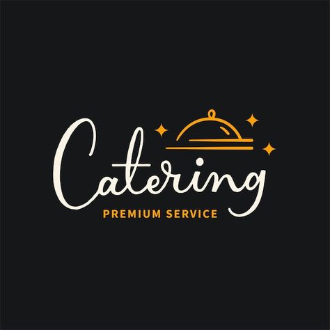 Logo For Catering Business, Catering Services Logo, Caterers Logo, Food Catering Logo, Catering Logo Ideas, Restaurant Logo Design Branding, Creative Restaurant Logo, Catering Business Logo, Catering Logo Design