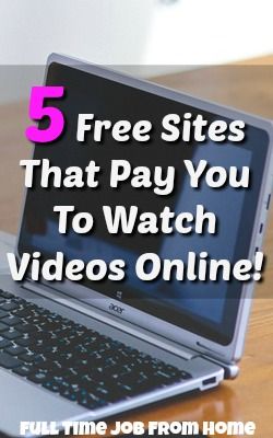 Do you watch videos online? Bet You Don't Get Paid To Watch Them, Here's 5 Free Sites That Will Pay You To Watch Videos! Get Paid To Watch Movies, Finanse Osobiste, Apps That Pay, Seth Godin, Money Making Jobs, Extra Money Online, Work From Home Opportunities, Money Making Hacks, Free Sites