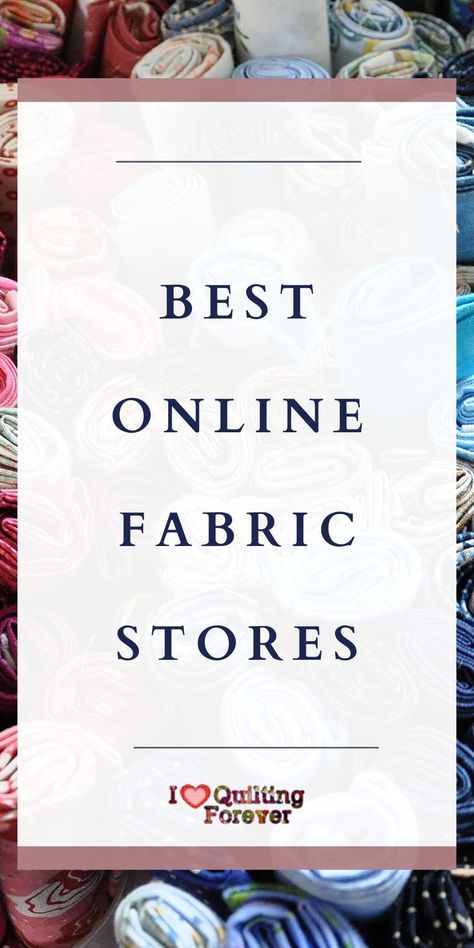 Shopping for fabric online can be a great experience. We’ve researched and combined the best online fabric stores if you’re looking for a spot to buy fabric online. Fabric To Buy, Patchwork, Fabric Online Store, Fabric Business Ideas, Discount Fabric Online Cotton, Quilting Material Fabrics, Best Online Fabric Stores, Where To Buy Fabric Online Cheap, Online Fabric Stores In Us