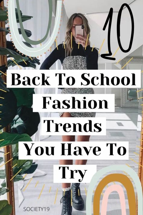 10 Back To School Fashion Trends You Have To Try School Outfit 2023, Casual Suit Look, 2023 Back To School, Back To School 2023, High School Freshman, Back To School Outfit Ideas, Throwback Party, Highschool Freshman, Outfit 2023