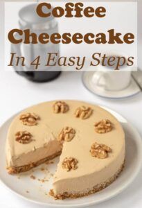 No Bake Recipe, Make Dessert, Coffee Cheesecake, Cheesecake Lovers, Luxury Coffee, Easy To Make Desserts, Easy Cheesecake Recipes, Savory Cakes, Easy Cheesecake