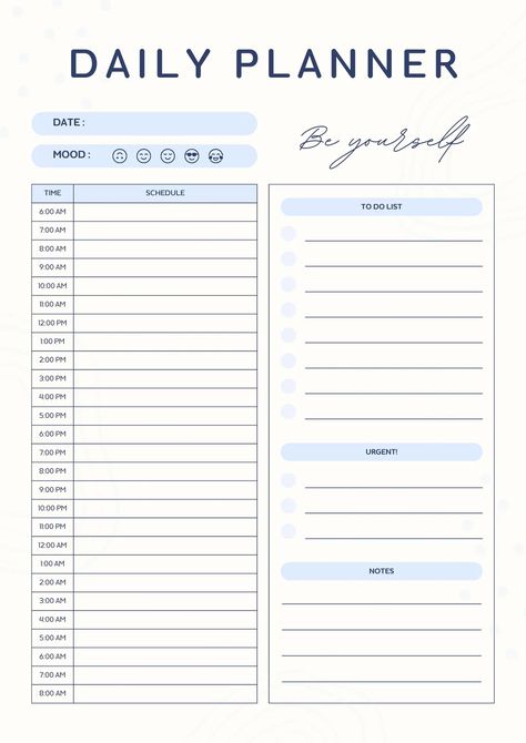 Study Routine Template, Simple Daily Planner Template, Daily Notes Template, Good Notes Templates Daily Planner, Simple Planner Template, Good Notes Planner Templates, Daily Study Planner Printable, 2024 Daily Planner, Good Notes Daily Planner