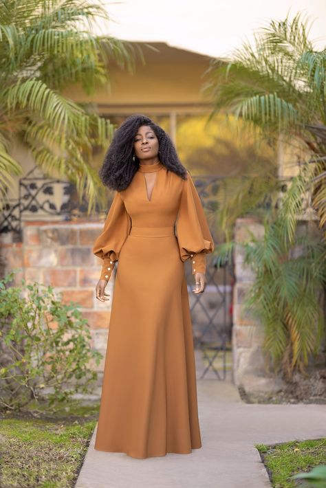 Modest Dresses Fashion, Chic Dress Classy, Classy Gowns, Chique Outfits, Dinner Dress Classy, Simple Gowns, Gaun Fashion, Best African Dresses, Modest Dresses Casual