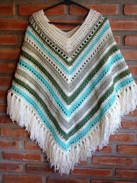 Free Crochet Poncho Patterns, Shawl Scarf Crochet, 2023 Crochet, Boho Crochet Patterns, Crochet Capelet, Lace Poncho, Poncho Design, شال كروشيه, Poncho Crochet