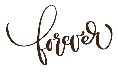 Forever Calligraphy, Fancy Writing, Hand Drawn Lettering, Text Background, Ink Illustration, Brush Calligraphy, Hand Of Cards, Calligraphy Letters, Ink Illustrations