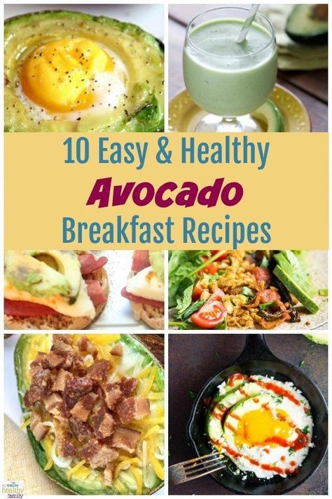 Avocados are one of the most nutrient-dense fruits on the planet. Why not combine the two and start your day off right with these easy healthy avocado breakfast recipes? #avocados #breakfast #healthy #easy #recipes Healthy Avocado Breakfast Recipes, Healthy Avocado Breakfast, Breakfast Recipes Healthy Easy, Avocado Recipes Healthy Breakfast, Avocado Breakfast Recipes, Avacado Breakfast, Organic Eating, Delicious Healthy Breakfast Recipes, Avocado Smoothie Recipe