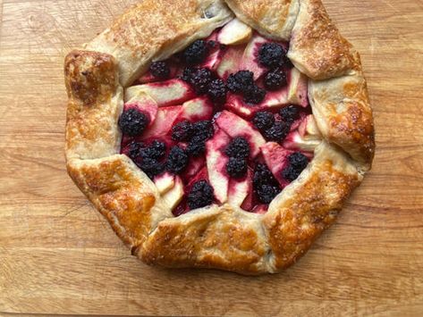 Pie, Ranch To Table, Blackberry Galette, Ranch Table, Gallette Recipe, Apple Galette, Golden Delicious Apple, Galette Recipe, Quick Dessert