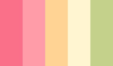 spring color palette Cutecore Color Palette, Sweet Color Palette, Pretty Color Combos, Cute Color Combinations, Pastel Color Palettes, Soft Color Palette, الفن الرقمي, Color Palletes, Colour Pallets