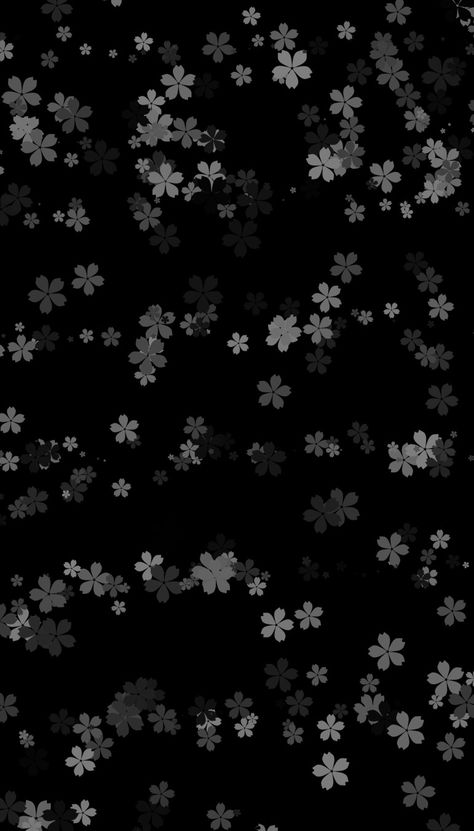 Black Wallpaper Dark Music, Black Floral Wallpaper Iphone, Simple Black And White Wallpaper, Black Flower Wallpaper, Iphone Wallpaper Classy, Phone Wallpaper Boho, Nature Iphone Wallpaper, Floral Wallpaper Iphone, Image Chat