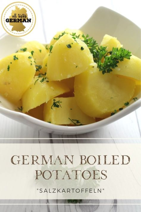 German Potato Recipes, German Potato, German Potatoes, Potato Rice, Fingerling Potatoes, Potato Sides, Creamy Potato, Potato Side Dishes, Boiled Potatoes