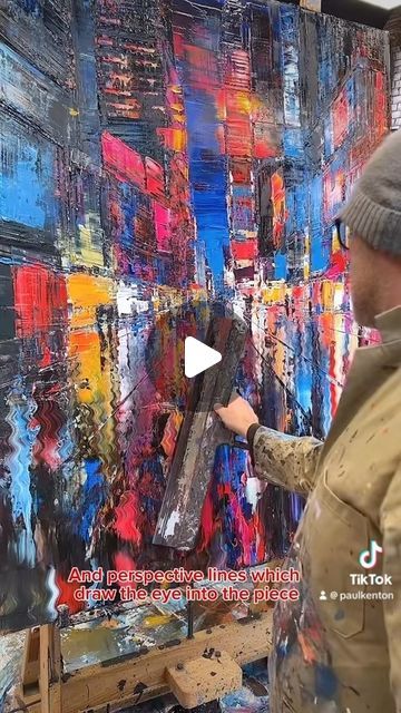 Jay, Times Square, Paul Kenton Artist Research Page, Paul Kenton, Artist Research Page, Artist Research, Artist Art, Painter, Art Painting