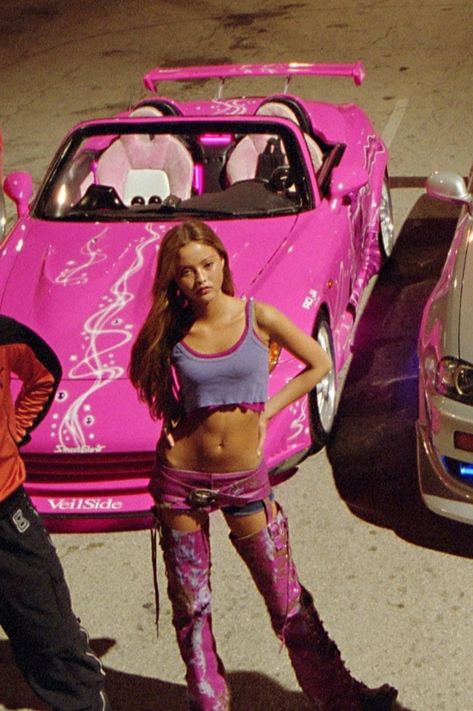 Devon Aoki in her iconic role as Suki 🚗 Pink, Devon, One Ticket, Devon Aoki, Pink Car, Fast And Furious, On Twitter, Twitter