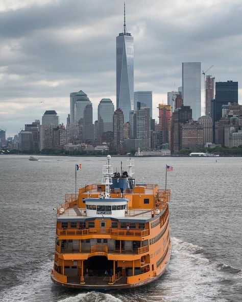 Book your @flynyon NY today | link in our profile | @flynyon NY LA SF MIAMI pic by @paulganun Staten Island Ferry, Ferry Boat, The Statue Of Liberty, Ellis Island, Ny City, Nyc Trip, Nova York, Staten Island, New York Travel