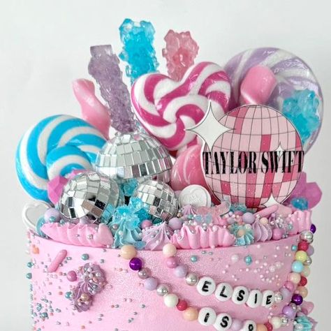 Cakes By Chloe Jess on Instagram: "🪩💕 Taylor Swift 💕🪩   #cakesbychloejess #cake #cakeideas #cakestagram  #cakedecorating #cakedesign #cakesofinstagram  #Buttercreamcakes #tassiecakes #cakes  #Birthdaycake #birthdaycakeideas #cakecakecake #cakestagram #cakeoftheday #taylorswift #taylorswiftcake #taytay #swifite #mirrorball #lover #cruelsummer #red #cruelsummertaylorswift" Taylor Swift Eras Tour Cake, Mirrorball Birthday Party, Taylor Swift Cake Topper, Mirrorball Cake, Taylor Swift Lover Cake, Taylor Swift Birthday Cake Ideas, Taylor Swift Themed Cake, Taylor Swift Cake Ideas, Taylor Swift Cake Ideas Birthday