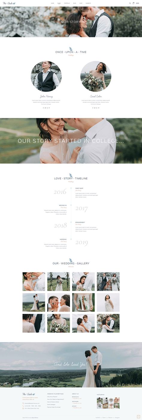 Love Story Invitation, Wedding Website Our Story Examples, The Knot Wedding Website Examples, Website Invitation Wedding, Web Wedding Invitation, Wedding Landing Page, The Knot Wedding Website Ideas, Wedding Invite Website, Wedding Site Design