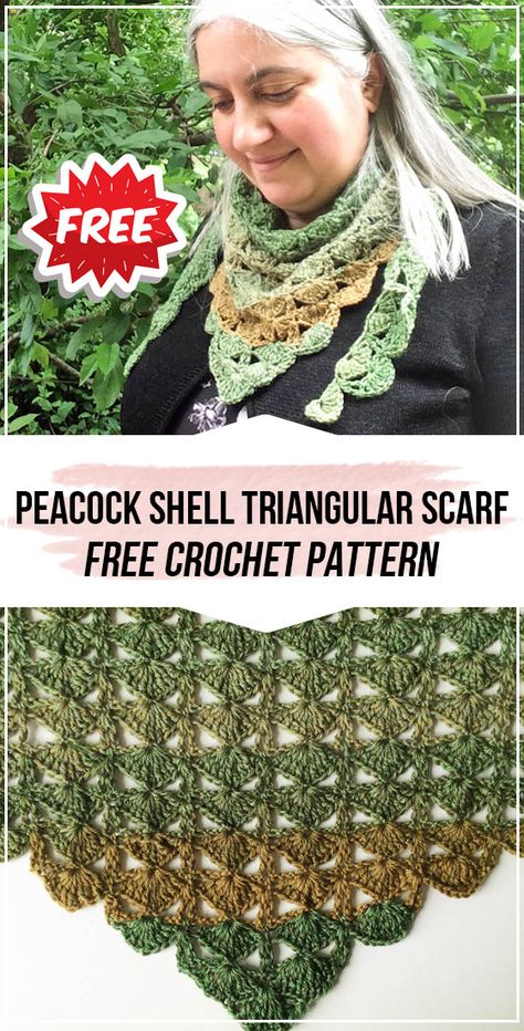 Ponchos, Free Crochet Scarf Patterns, Crochet Peacock, Crochet Lace Scarf Pattern, Free Crochet Scarf, Scarf Free Pattern, Crochet Scarf Patterns, Simple Scarf Crochet Pattern, Crochet Lace Scarf