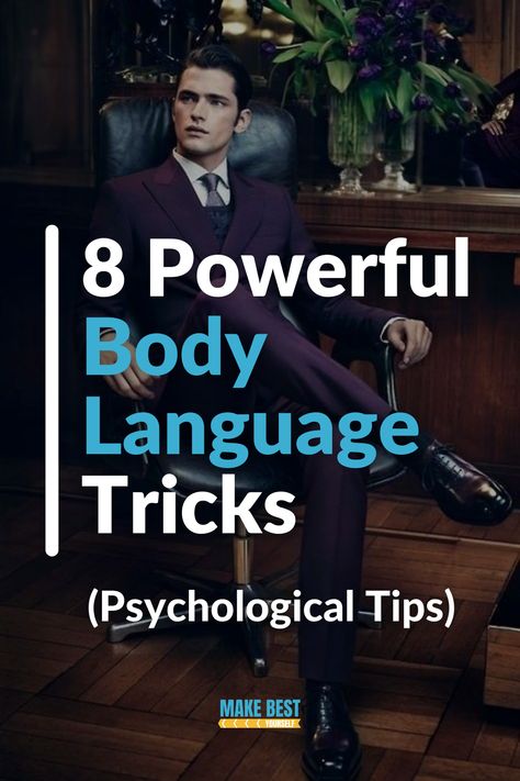 At some point, we should definitely think about reading people's minds. You know, it is very easy to find out what people are doing by reading body language. People give many body language signs which by understanding we can know what that person is thinking.


So without wasting any time, let's start with eight great psychological tips for reading human body language What Body Language Means, Intimidating Body Language, Confident Body Language Tips, Power Body Language, Alpha Body Language, Human Body Language, Powerful Body Language, Body Language Confident, Understanding Body Language
