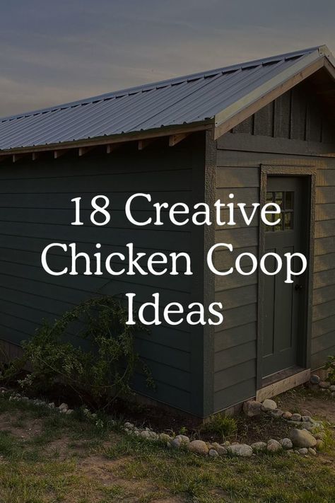 18 Incredibly Creative Chicken Coop Ideas - Fresh Exchange Fence Picket Chicken Coop, Recycled Chicken Coop Ideas, Diy Chicken House Ideas, Diy Chicken Coops Easy, Modern Chicken Coop Ideas, Low Budget Chicken Coop Ideas, Decorating Chicken Coop Ideas, Small Yard Chicken Coop, Hen Coop Ideas