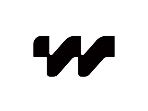 w+flow by George Bokhua on Dribbble Create Logo, Waves Logo, Logo Design Inspiration Branding, Flow Design, Bold Logo, Logotype Design, Geometric Logo, Abstract Logo, Up Book