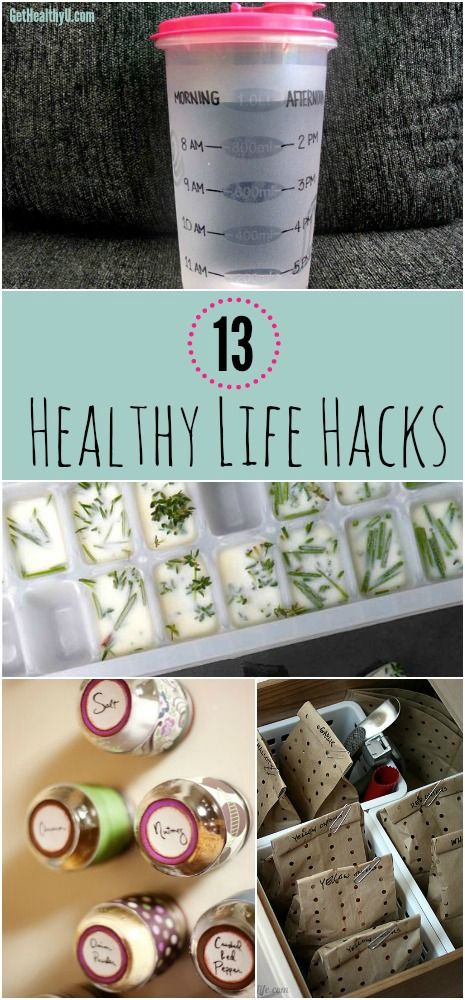 Hack your way to better health with these 13 clever fitness and kitchen tricks that will save you time, money, and a headache!! Jiu Jitsu, Healthy Eating Tips And Tricks, Healthy Hacks Tips, 25 Life Hacks, Health Tricks, Wellness Hacks, Chris Freytag, 1000 Lifehacks, Healthy Hacks