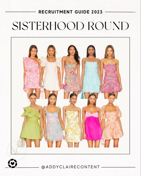 Sisterhood Dresses Rush, Ole Miss Rush Outfits, Pref Night Sorority Recruitment, Pref Round Outfits Sorority, Sisterhood Round Recruitment Outfit, Sorority Rush Week Outfits, Sorority Recruitment Outfits Rush Week, Sorority Rush Week, Sisterhood Round