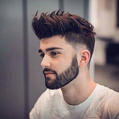 Our style #inspiration is  @Jorgee.it  #hairfashion #beard #beards Trending Hairstyles For Men, Mid Fade Haircut, Trendy We Fryzurach, Round Face Men, Mens Summer Hairstyles, Popular Mens Hairstyles, Mens Hairstyles With Beard, Hairstyle Men, Gents Hair Style