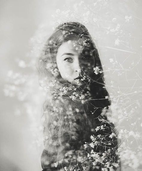 creative black and white double exposure photography Photography Ideas Black And White, Double Exposure Photography Tutorial, Multiple Exposure Photography, Double Exposure Portrait, Exposition Photo, Double Exposure Photography, Photographie Portrait Inspiration, Creative Portrait Photography, Multiple Exposure