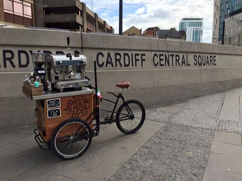 Leipzig, Mobile Coffee Cart, Coffee Trailer, Mobile Coffee Shop, Coffee Bike, Coffee Cart, Coffee Box, Coffee Tattoos, Tea Cart