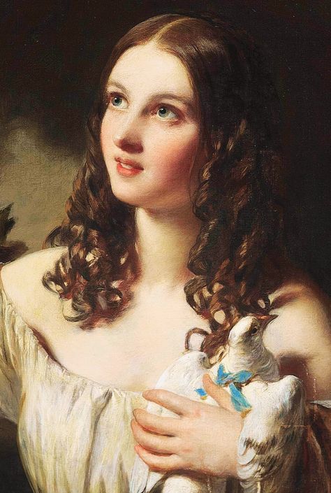 James Sant Royalty Painting Portrait, European Paintings Women, Regency Era Paintings Portraits, Reinassance Painting Woman, Old Time Paintings, Renecansse Paintings Women, Historical Portraits Paintings, Old Paintings Aesthetic Women, Medieval Woman Painting