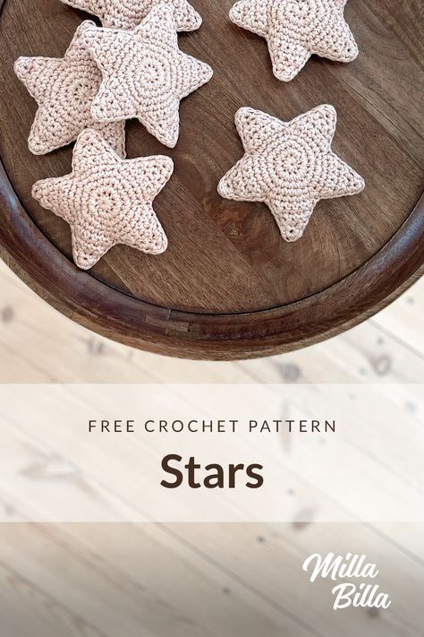 Crochet Xmas Star Free Pattern, Crochet 3d Star, Crochet Star Amigurumi Free Pattern, Easy Crochet Star Pattern Free, Crochet Christmas Stars Free Pattern, Stars Crochet Pattern, Crochet Star Applique Pattern Free, Amigurumi Star Free Pattern, Star Amigurumi Pattern Free