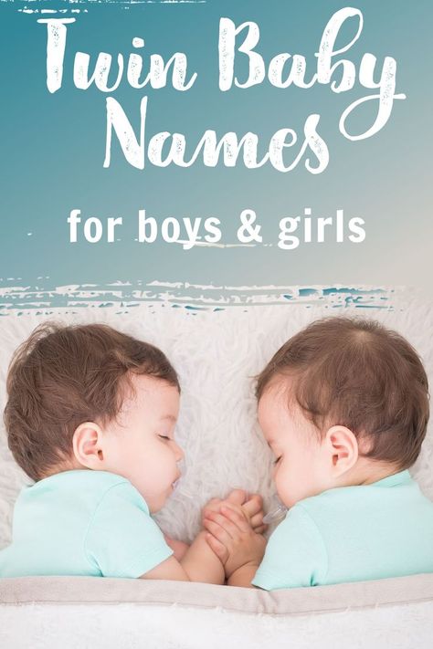 There are so many ways to go about choosing a name, so when picking a pair we like to think of alliteration, similar meanings, rhyming and of course some infamous duos as good starting places for twin names inspiration. #babynames #twins Unique Twin Names, Names For Twins, Boy Girl Twin Names, Rhyming Names, Twin Baby Names, Twin Names, Names Starting With A, Boy Girl Names, Unisex Baby Names