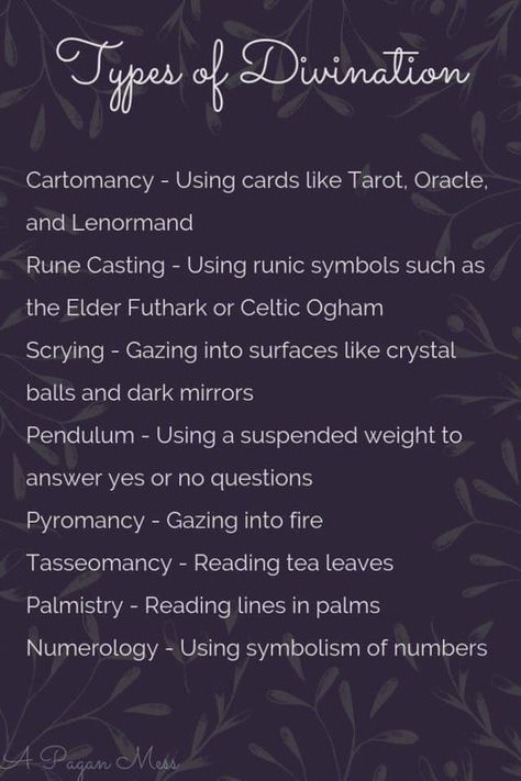 Methods Of Divination, Types Of Divination, Witchy Grimoire, Divination Methods, Chaos Magick, Authentic Love, Witchcraft Books, Witch Spirituality, Wiccan Magic