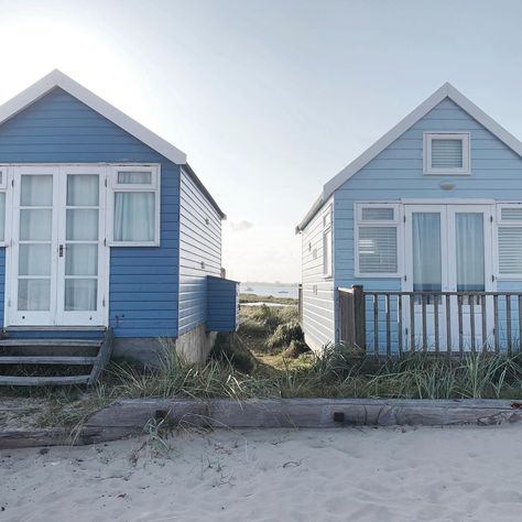 Beach Sheds, Beach Hut Shed, Hut Ideas, Coastal Life, Beach Huts, Instagram Beach, Beach Hut, Inside Outside, Patio Stones