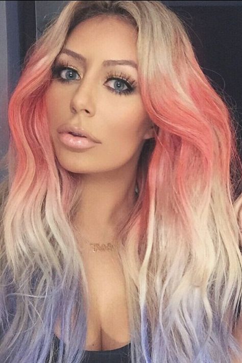 Aubrey O’Day's Hairstyles & Hair Colors | Steal Her Style Glamorous Hair Updo, Danity Kane, Aubrey O Day, Perfume Tips, Aubrey O'day, Platinum Blonde Highlights, New Hair Color, Steal Her Style, Red Hair Color