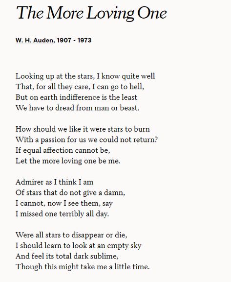 W H Auden Poems, Soft Epilogue, W H Auden, Welcome Words, Word Girl, Romantic Poems, She Quotes, Magic Words, Poetry Words