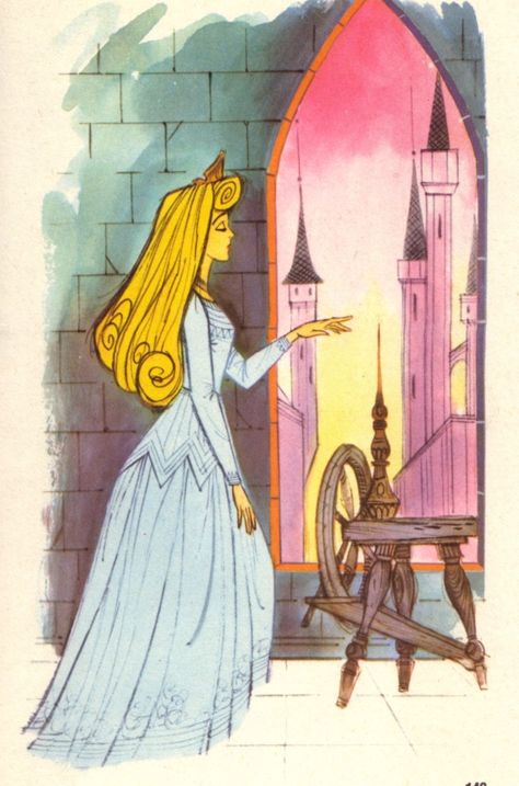 Fairy Tale Mood: Photo Spindle Sleeping Beauty, Disney Concept Art, Princess Aurora, Mary Blair, Image Princesse Disney, Images Disney, Prințese Disney, Disney Sleeping Beauty, Arte Disney