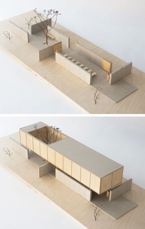 Layering In Architecture, Monochrome Architecture Model, Monochrome Models Architecture, Card Model Architecture, Architecture Model Simple, Architecture Plaster Model, Layers In Architecture, Architecture Model Concrete, Architecture In The Woods