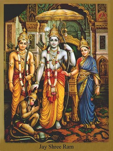 My favorite Rama-darbar painting. Ravivarma Paintings, Rama Lord, Lord Sri Rama, साईं बाबा, Siya Ram, Raja Ravi Varma, Ram Wallpaper, Hanuman Wallpapers, Rama Image