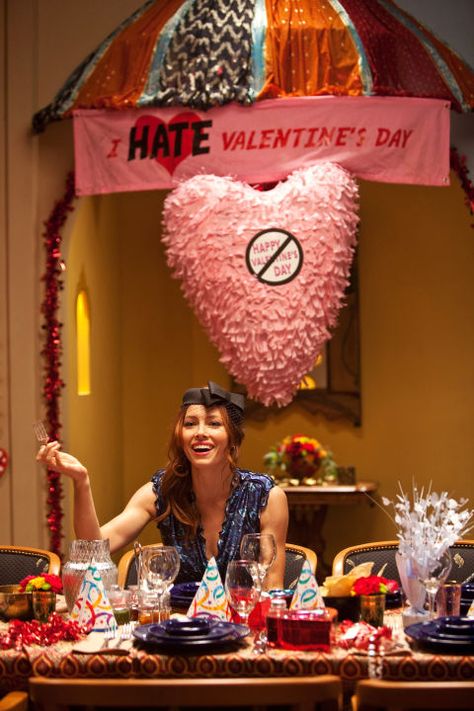 The sexiest Valentine's Day-inspired fashion and lingerie to wear this year: I Hate Valentine's Day, Hate Valentines Day, San Valentin Ideas, Valentines Day History, Singles Awareness Day, Valentines For Singles, Valentine's Crafts, Valentinstag Party, Valentine's Party