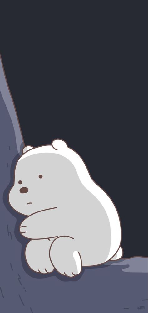 Polar Bear Aesthetic Cartoon, Icebear We Bare Bears Aesthetic, Icebear Wallpaper, Ice Bear Pfp, Football Anime, Urs Polar, متحف فني, Ice Bear We Bare Bears, Wallpapers Cute