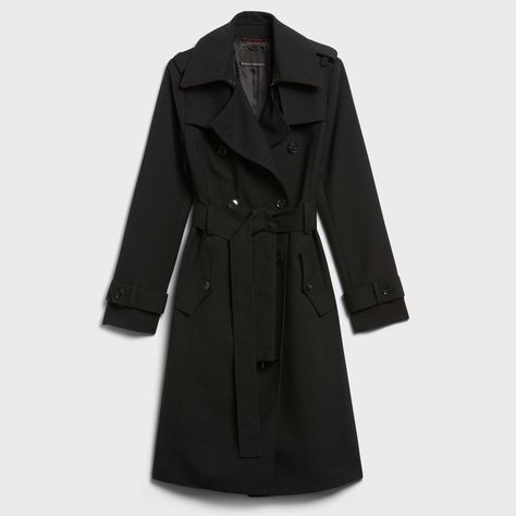 Banana Republic Just Dropped a Huge Sale — Here Are the 10 Best Pieces to Add to Your Fall Wardrobe Best Travel Clothes, Coat Outfit Casual, Fall Wardrobe Staples, Khaki Trench, Style Staples, Trench Coat Outfit, Duster Cardigan Sweater, Long Black Coat, Travel Clothes