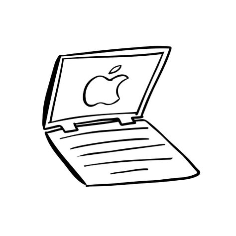 Icons: laptop, mac, mac laptop, macbook, macbook pro, macbook retina, notebook icon Macbook Drawing, Laptop Sketch, Laptop Doodle, Macbook Icon, Laptop Drawing, Laptop Illustration, Mac Notebook, Art App, Iphone Macbook