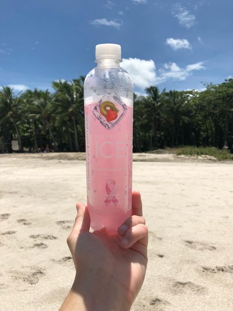 Sparkling Ice! Beach drink Ice Sparkling Water, Sparkling Water Drinks, Ice Drink, Beach Drink, Food Cover, Beach Drinks, Sparkling Drinks, Food Covers, Carbonated Drinks