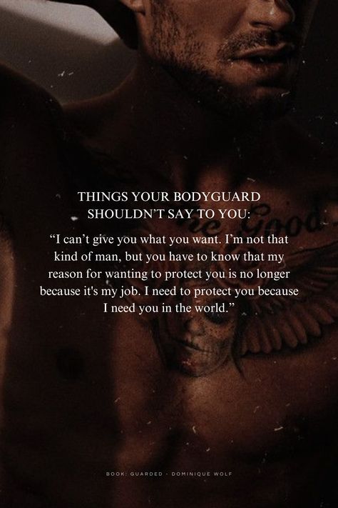 Book: 'Guarded' by Dominique Wolf - available now on Kindle Unlimited. A bodyguard romance book rec with slow burn, forced-proximity, one-bed and more. #romancebookrecs #bodyguardromancebooks #spicyromancebookrecs #spicyromancerecs #bodyguardromance #kindleunlimitedromance Bodyguard Prompts, Bodyguard Romance Aesthetic, Bodyguard Romance Books, Bodyguard Trope, Slow Burn Romance Prompts, Bodyguard Aesthetic, Bodyguard Romance, Writing Descriptions, Kindle Unlimited Romances