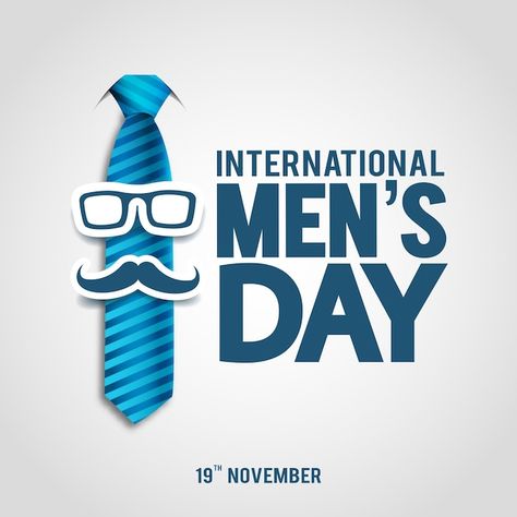 Happy International Mens Day Posts, Happy Mens Day, International Mens Day, Happy Men's Day, Happy International Men's Day, Mens Day, International Men's Day, Glasses Man, Festival Wishes