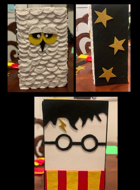 Harry Potter Valentine Box Ideas Easy, Hogwarts Valentine Box Ideas, Hedwig Valentine Box Ideas, Harry Potter Valentines Box Ideas, Harry Potter Valentine Box Ideas, Harry Potter Surprise, Surprise Harry Potter, Harry Potter Valentine, Harry Potter Diy Crafts