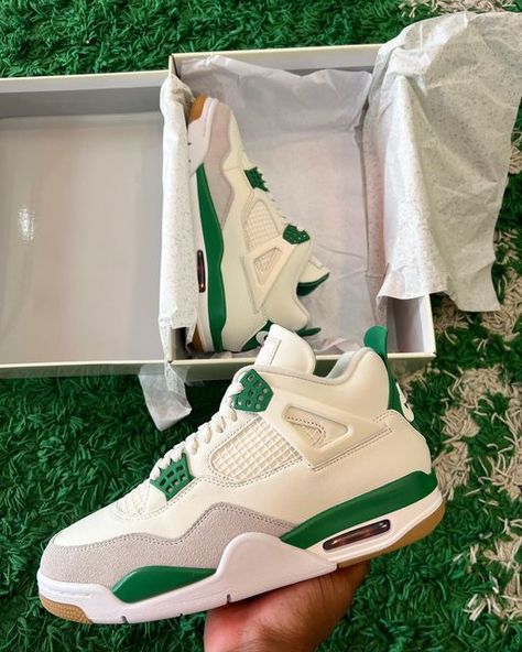 STUSA on Instagram: "Retro Air Jordan 4 x SB “Pine Green” Release Date: 3/17/23 Available Early 🚨 STUSA 5080 RIVERSIDE DR SUITE 302 MACON GA, 31210" Jordan 4 Retro Pine Green, J4 Pine Green, Pine Green 4s Outfit, Green Jordan 4 Outfit, Pine Green 4s, Jordan 4 Sb Pine Green, Pine Green Outfit, Jordan 4 Pine Green, Jordan 4 Green